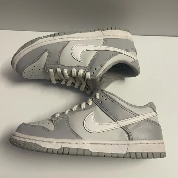 Nike | Shoes | Dunk Low Gs Pure Platinum Wolf Grey | Poshmark